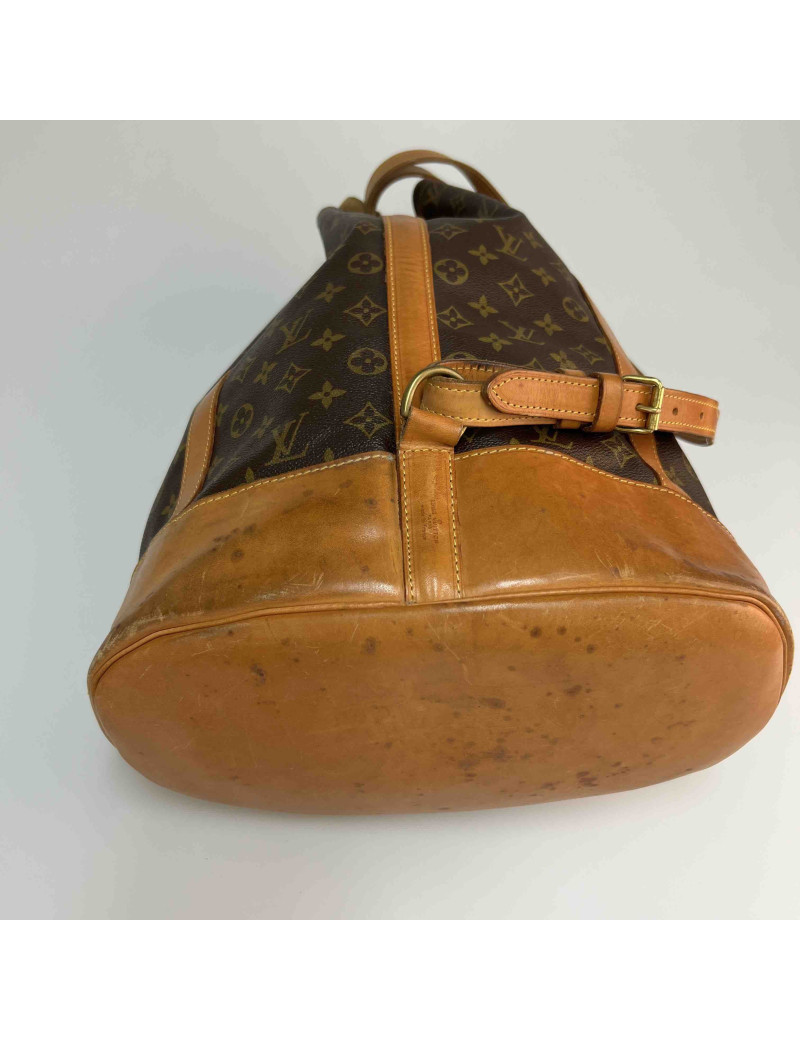 Sac à dos vintage LOUIS VUITTON toile Monogram