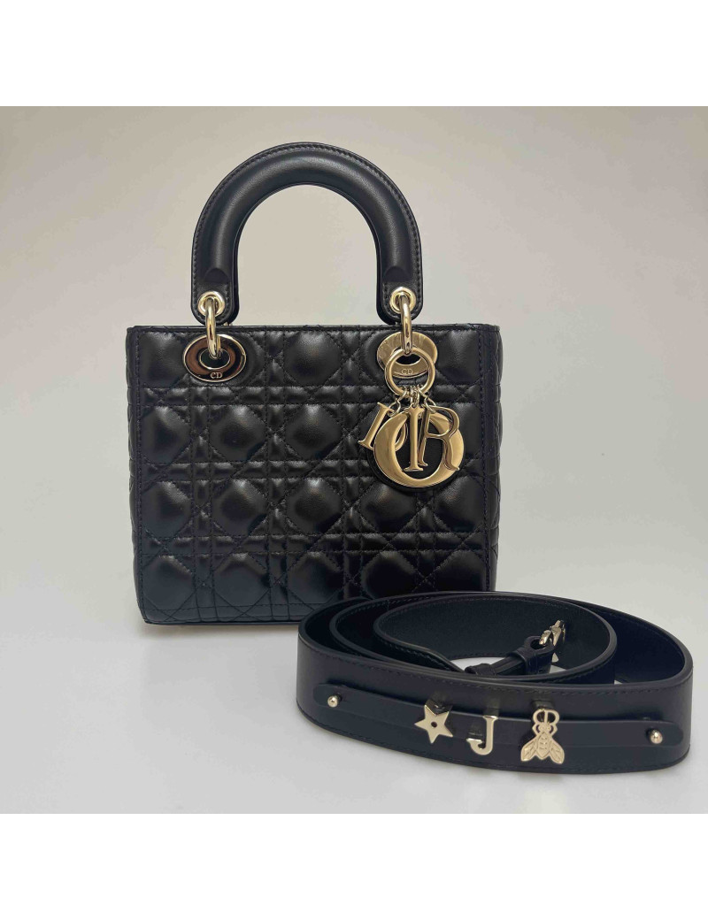 Lady Dior noir cannage