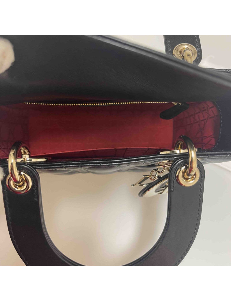 Lady Dior noir cannage
