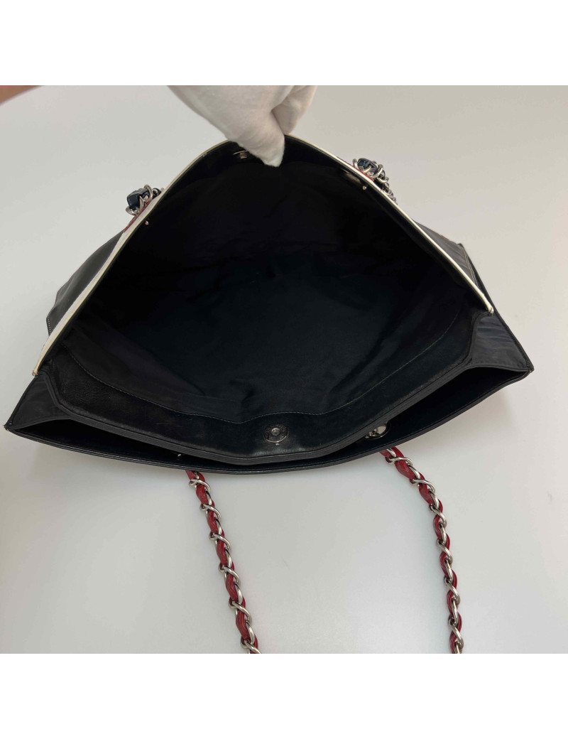 Cabas CHANEL cuir vintage