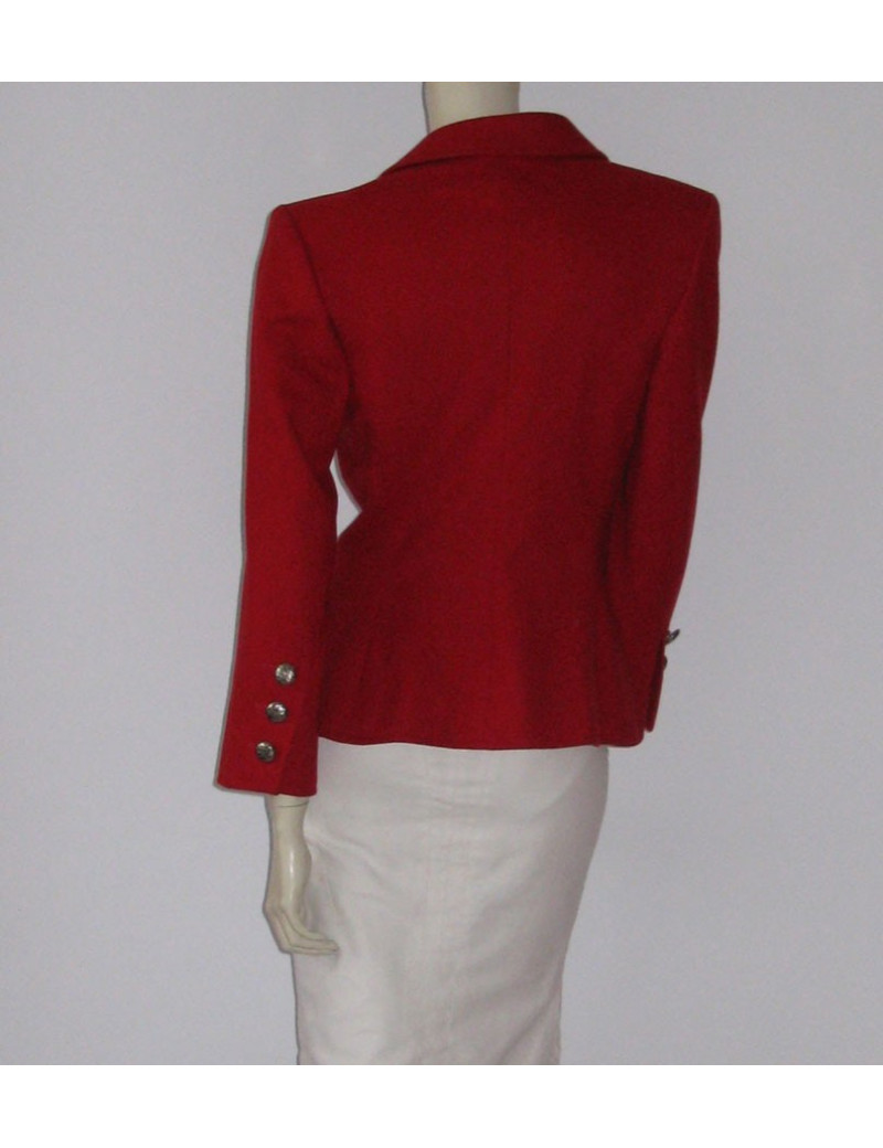 Veste YVES SAINT LAURENT Rive Gauche rouge