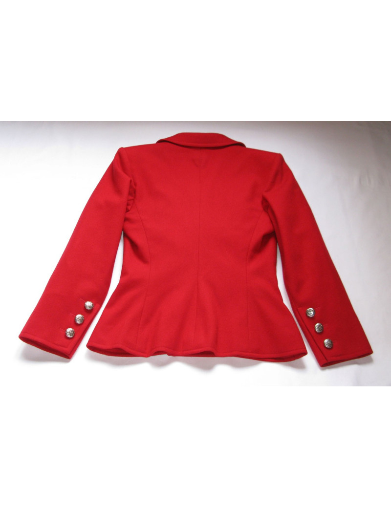 veste YVES SAINT LAURENT rive Gauche rouge
