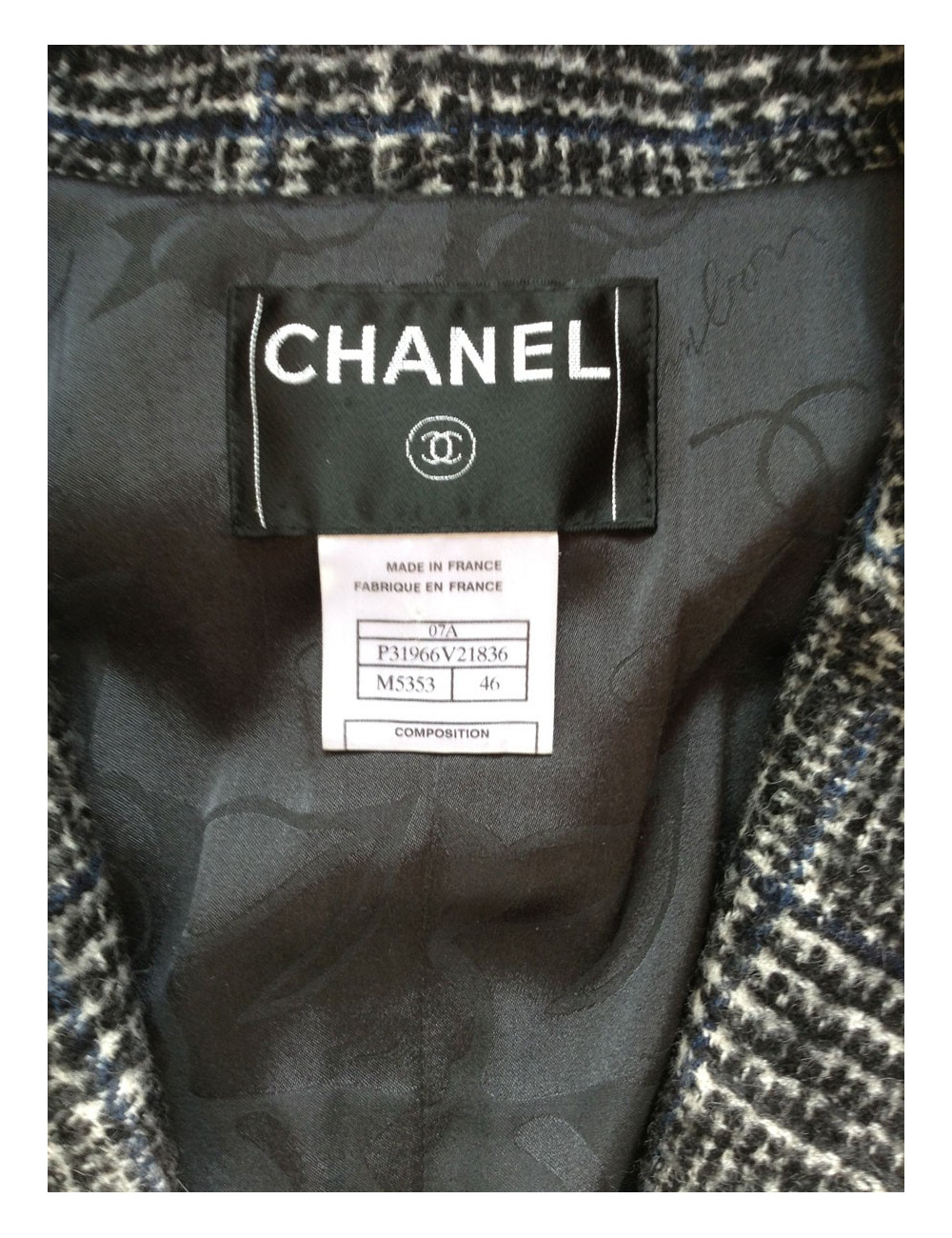 veste CHANEL T 46 