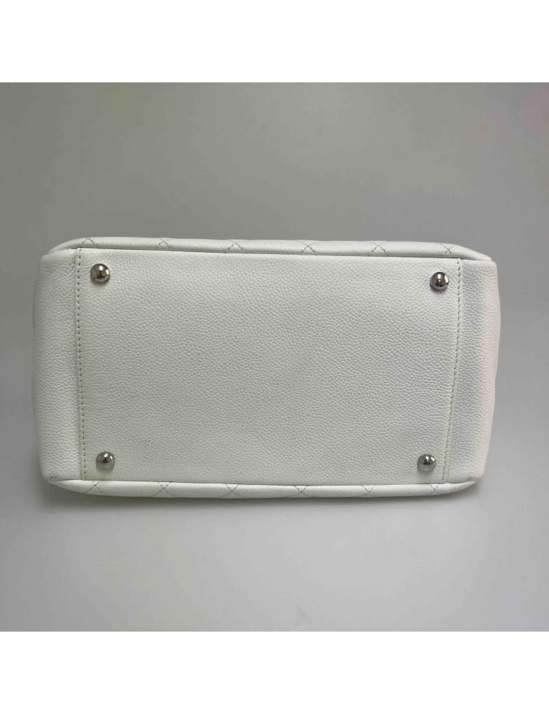 Sac CHANEL caviar blanc