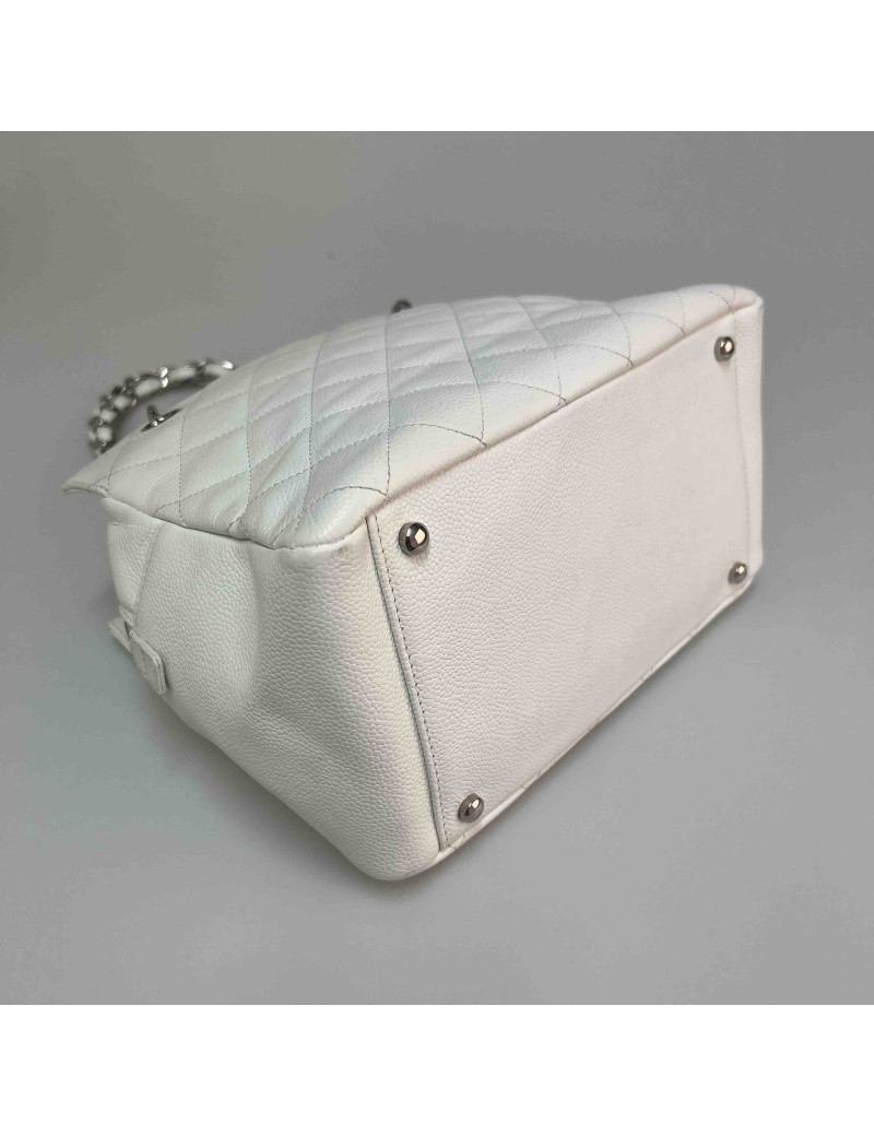 Sac CHANEL caviar blanc
