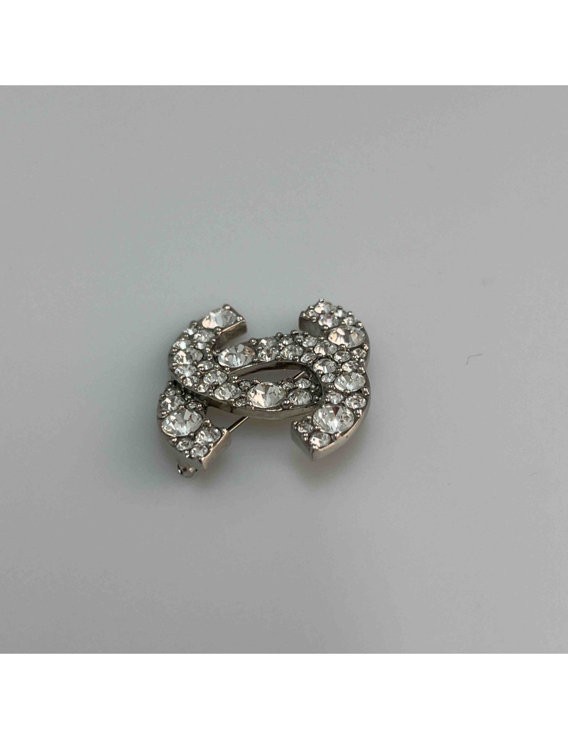 Broche CC strass CHANEL