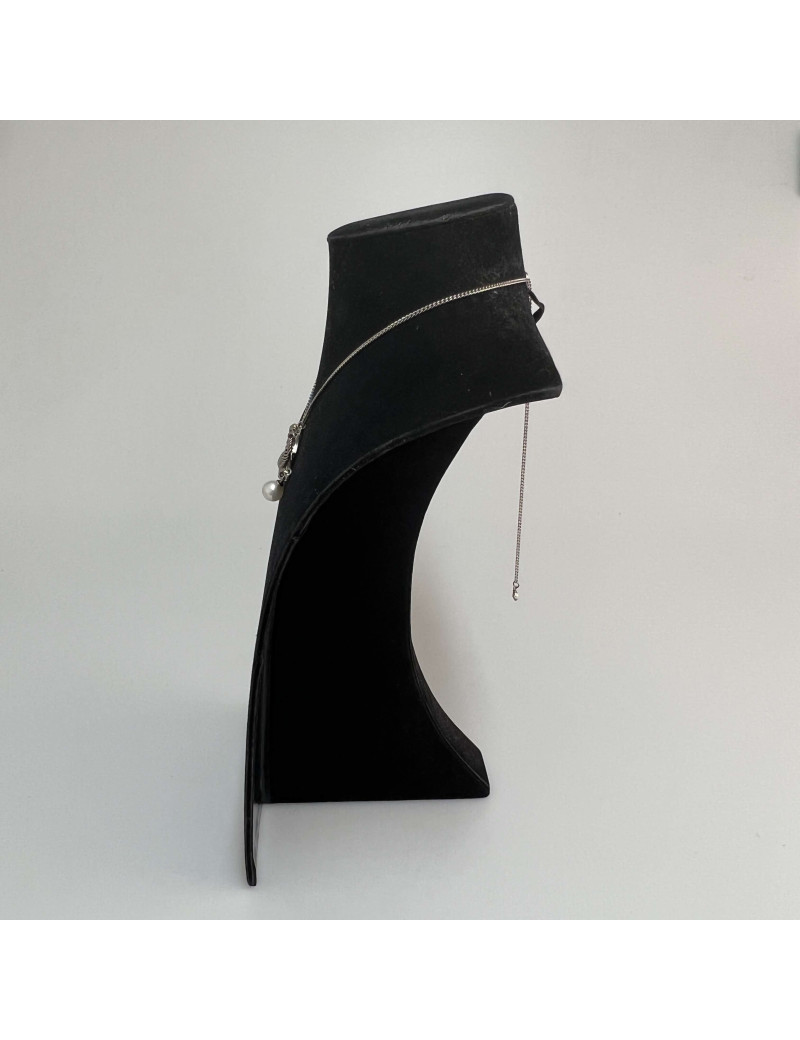 Collier CC CHANEL perle nacrée