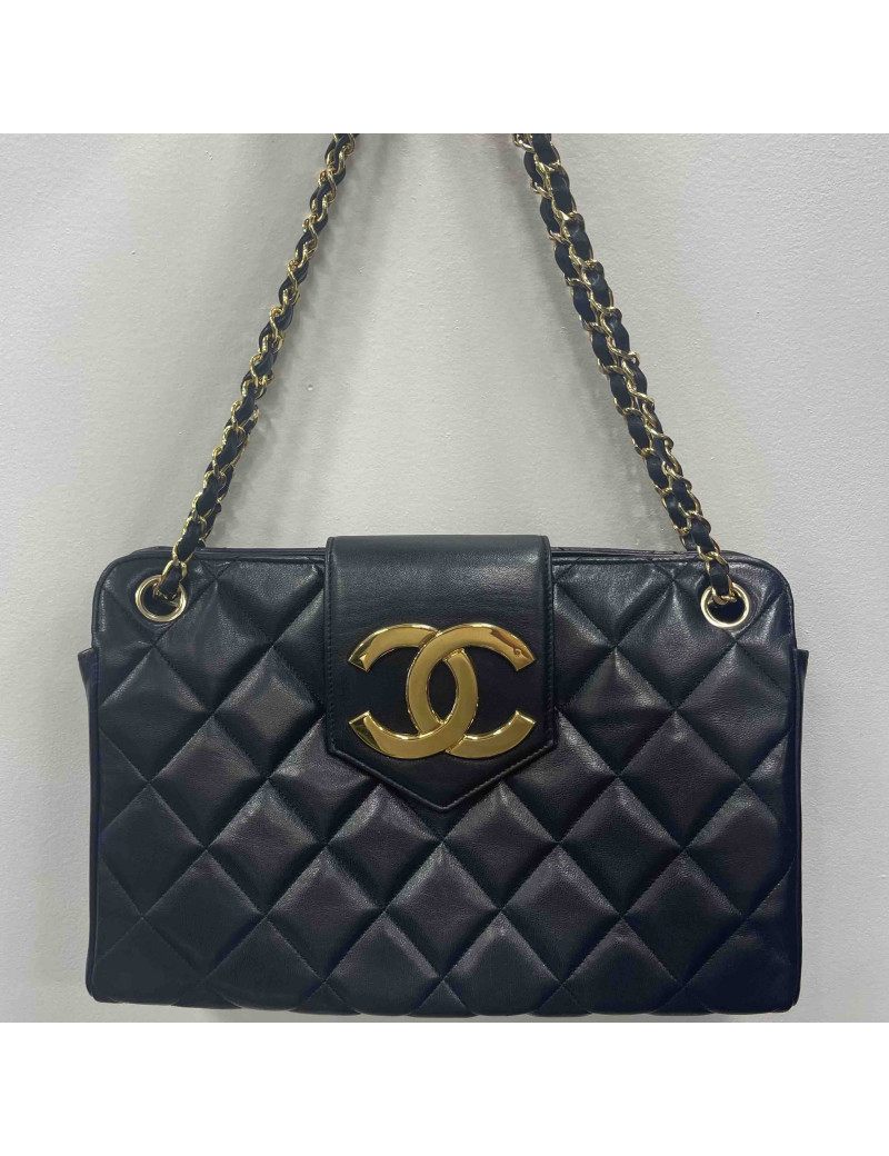 Sac CHANEL CC doré