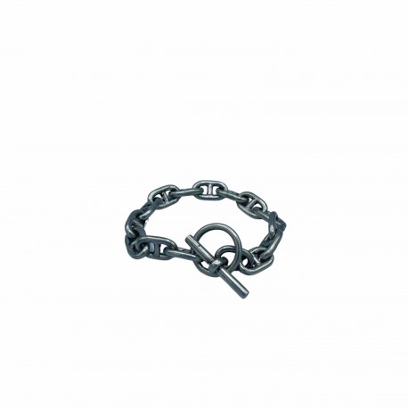 Bracelet HERMES chaîne d'ancre argent 925
