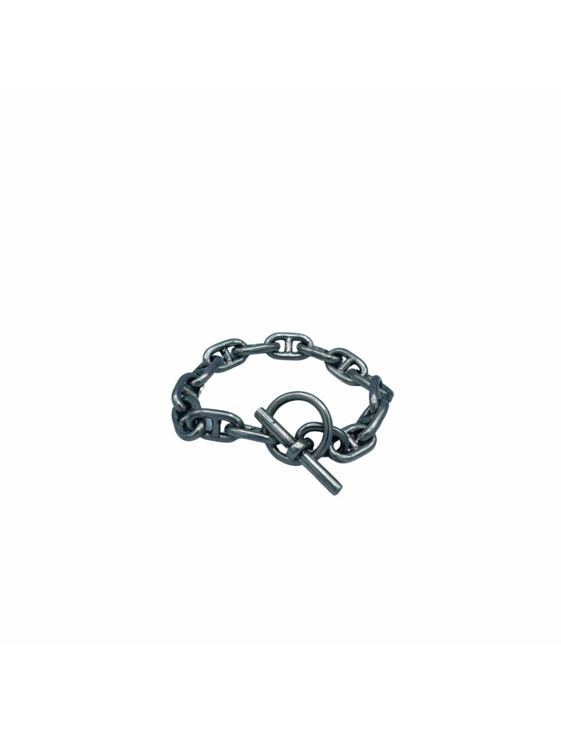 Bracelet HERMES chaîne d'ancre argent : occasion certifiée authentique