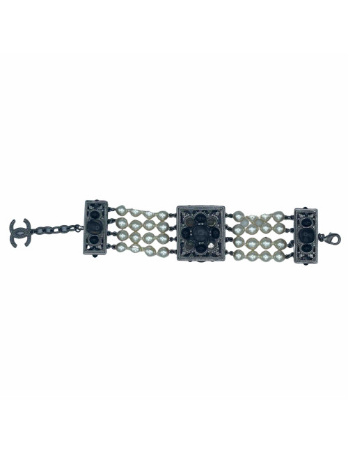 Bracelet CHANEL perles nacrées
