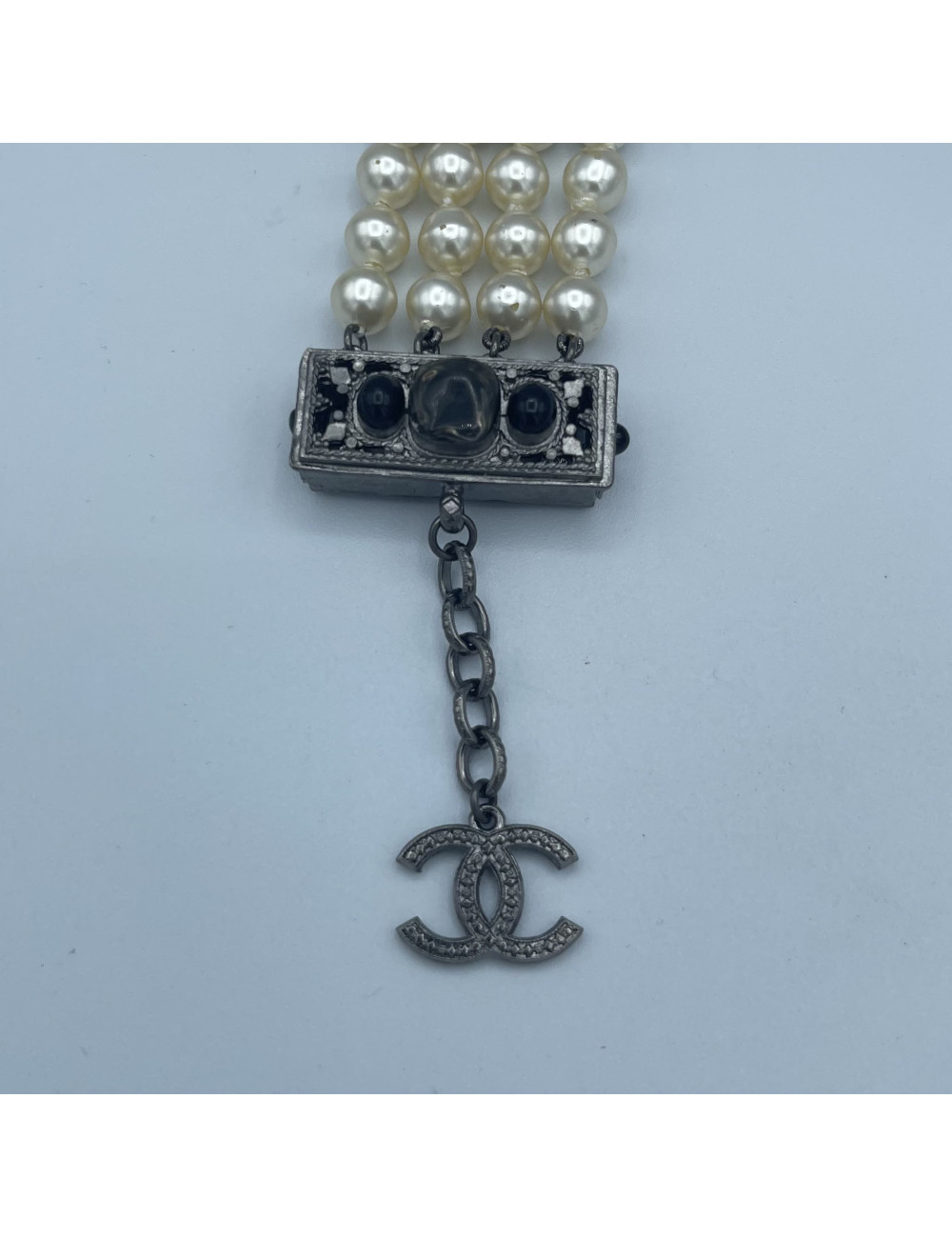 Bracelet CHANEL perles nacrées