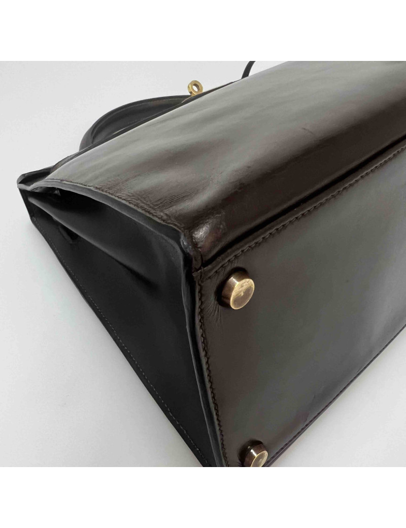  Kelly 32 HERMES marron Vintage