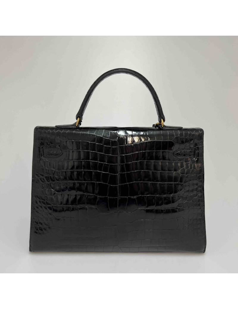 Kelly 35 HERMES crocodile Porosus