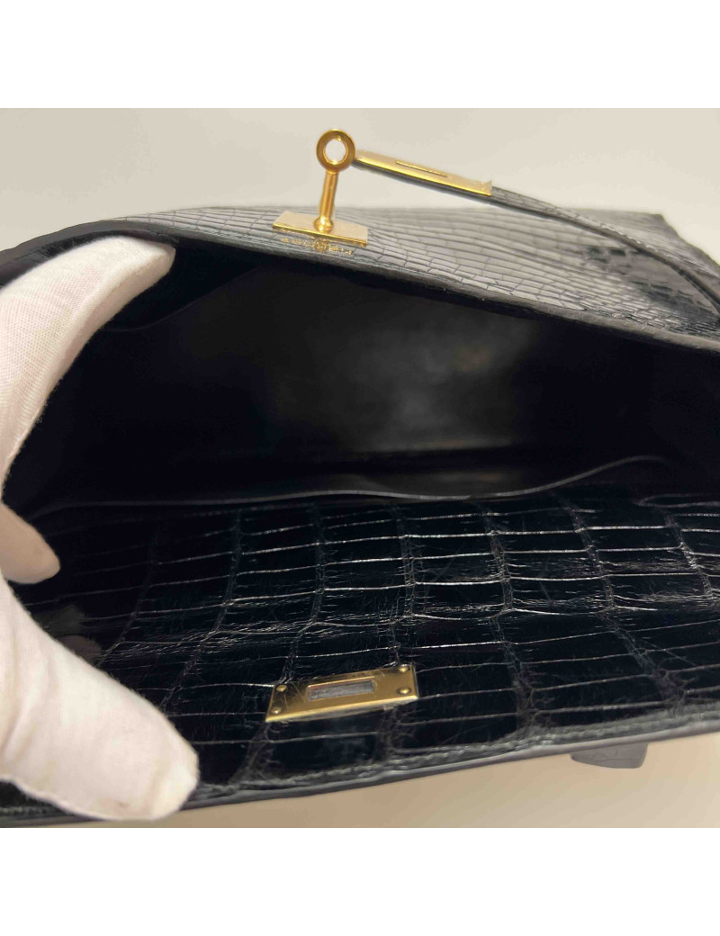 Kelly 35 HERMES crocodile Porosus