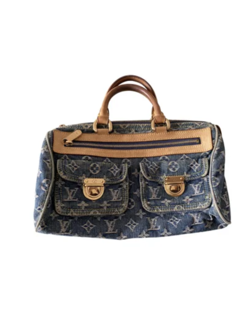 Sac denim Papillon Louis Vuitton