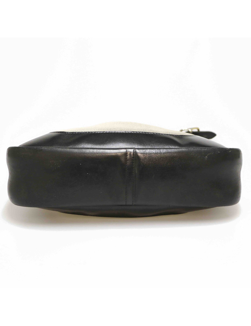 Sac Trim HERMES toile cuir Vinatge