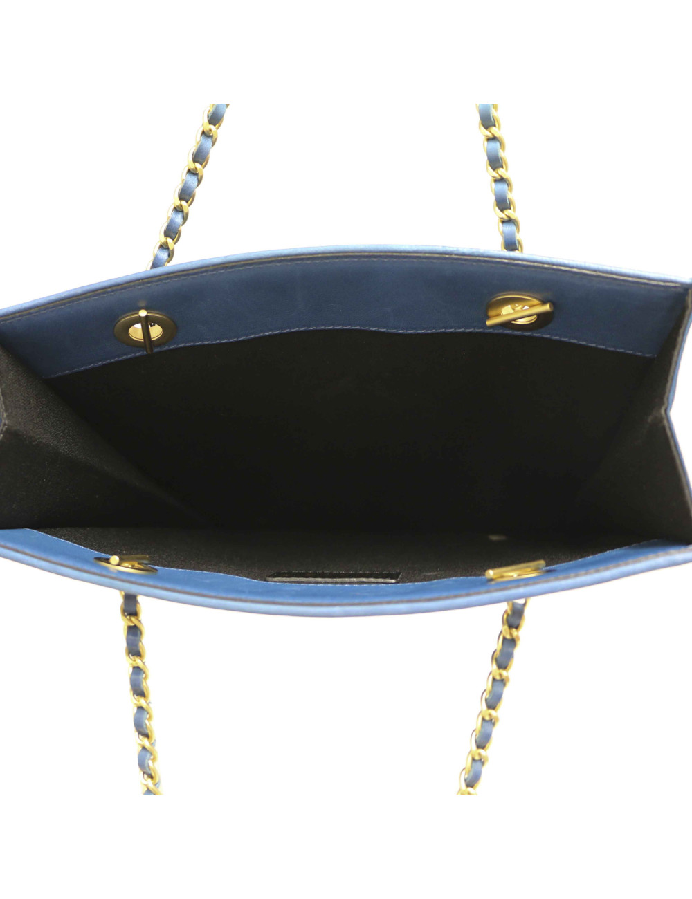 Min sac cabas CHANEL toile monogramme