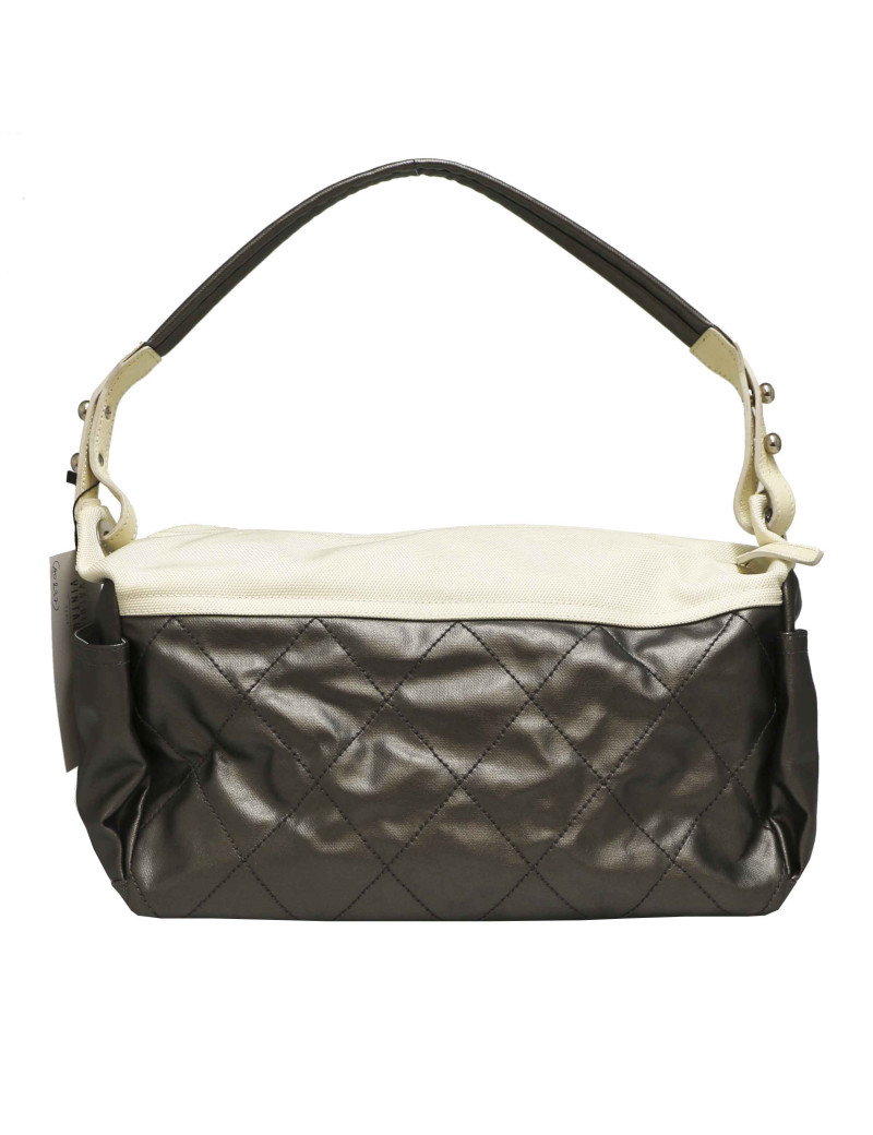 Sac de sport CHANEL toile gris