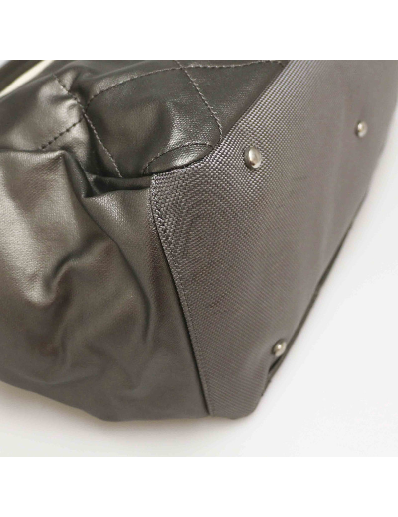 Sac de sport CHANEL toile gris