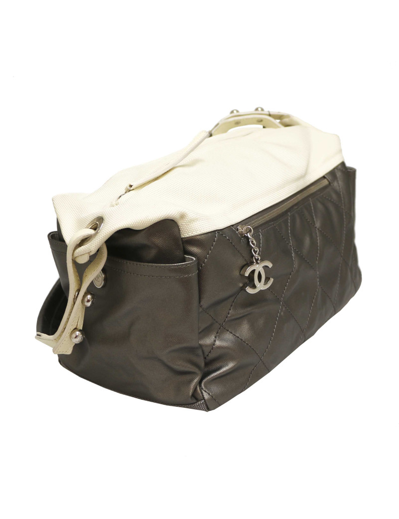 CHANEL Sport Bag in Two-Tone Color - Occasion Certified Authentic