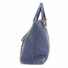 CHANEL Tote Bag in Blue Leather