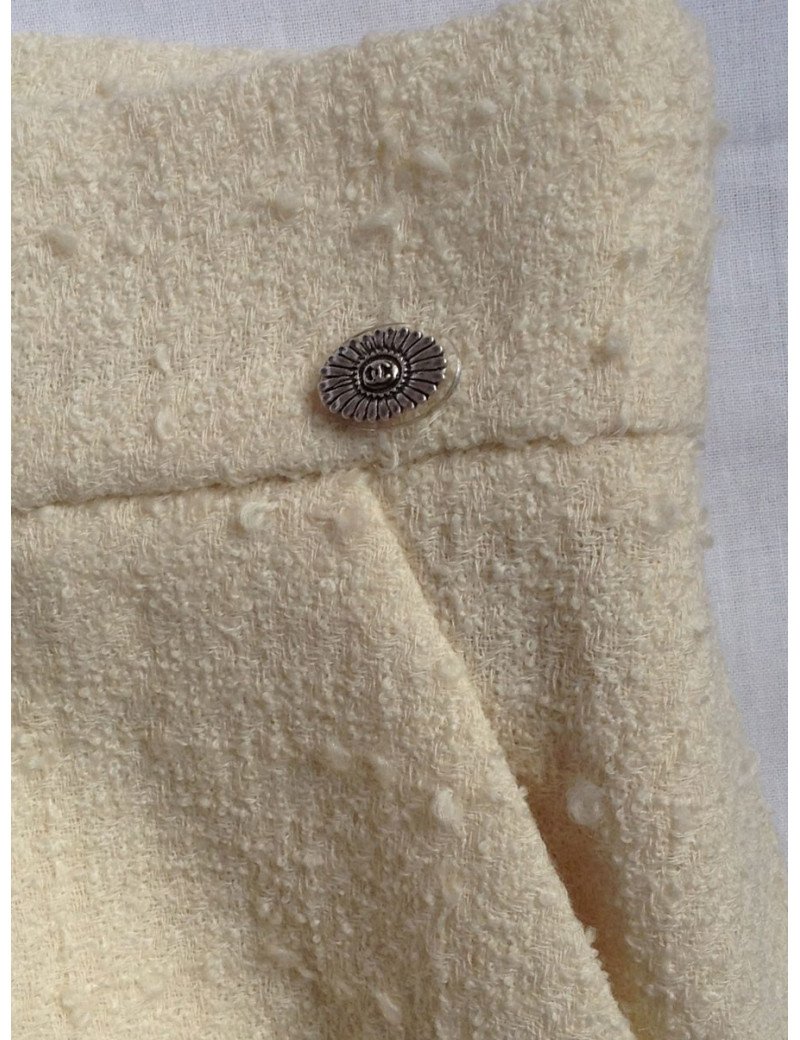 Jupe crayon  écrue CHANEL t 44