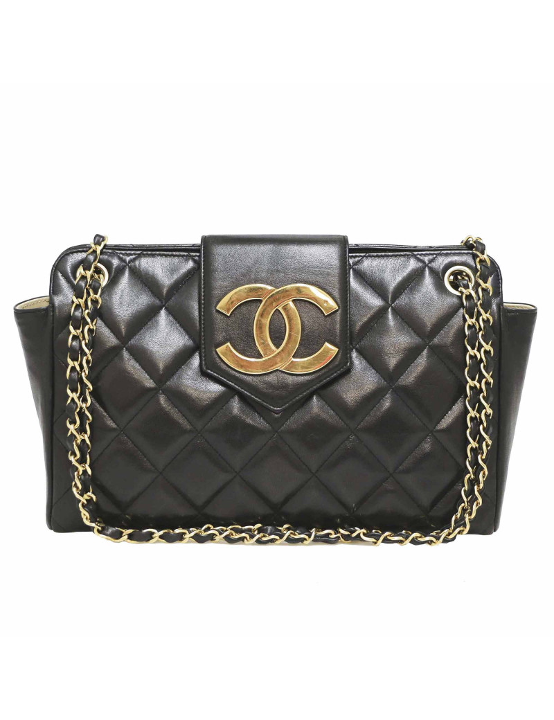 Sac CHANEL CC doré
