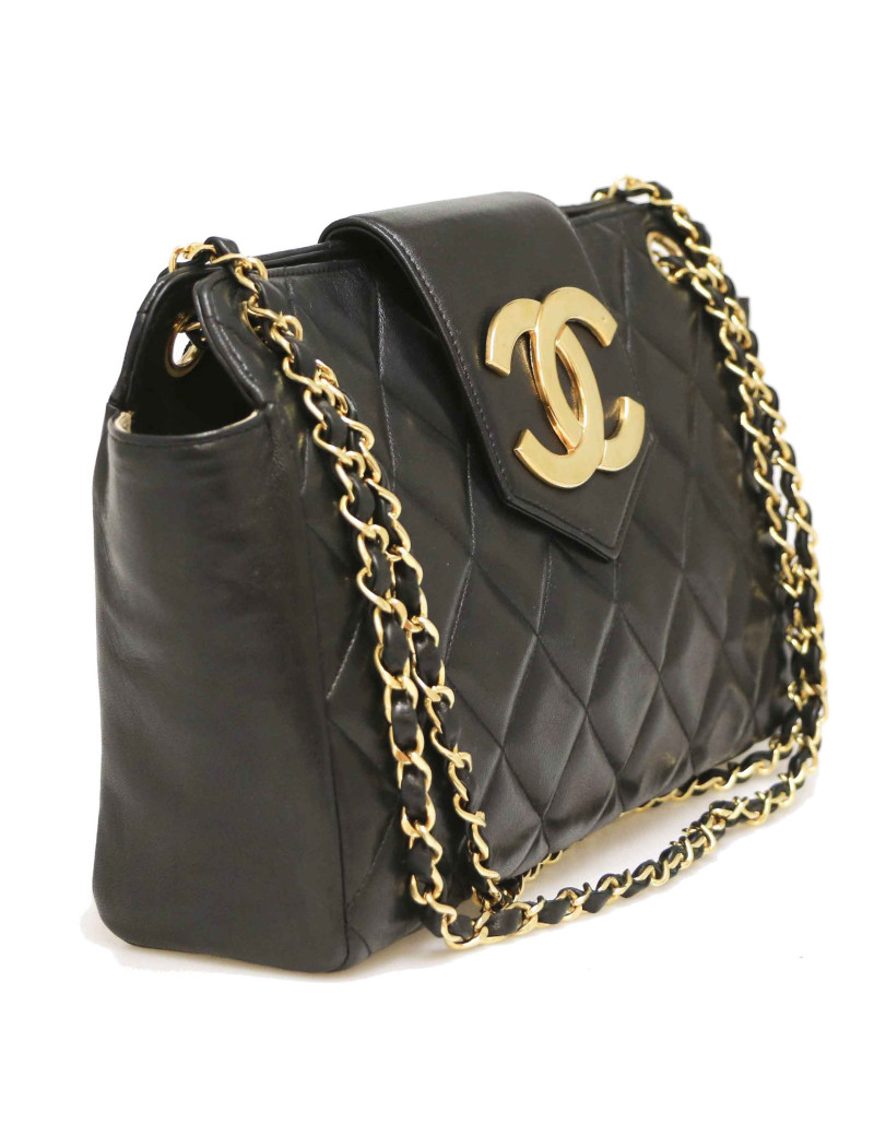Sac CHANEL CC doré