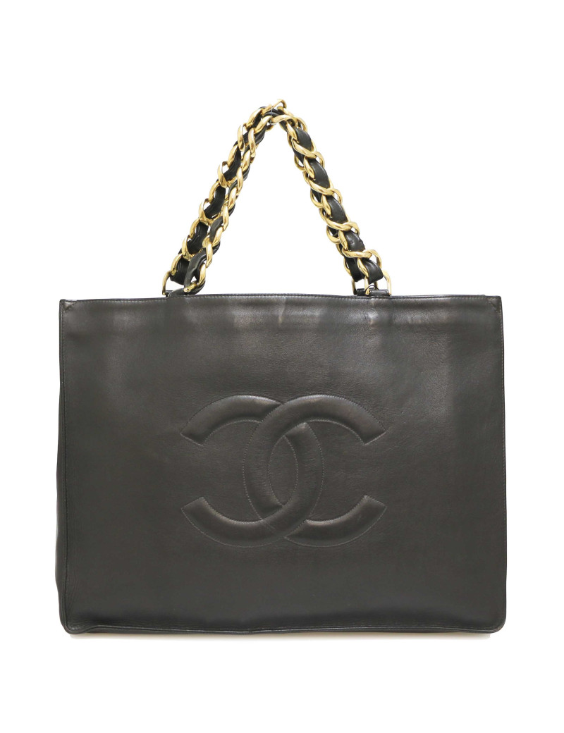 Cabas CHANEL vintage chaines longues