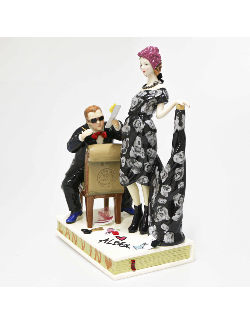 Figurine en porcelaine LANVIN