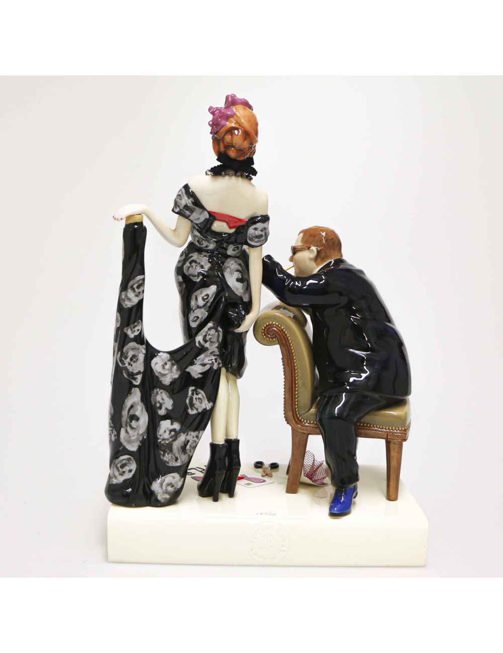 Figurine en porcelaine LANVIN