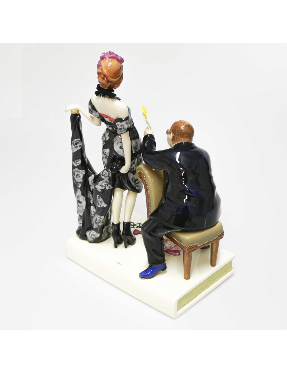 Figurine en porcelaine LANVIN