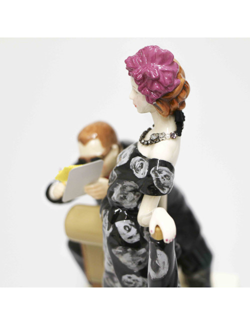 Figurine en porcelaine LANVIN