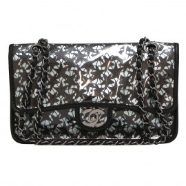CHANEL bag in PVC with black stars