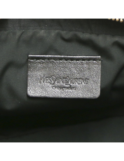 Pochette YSL vernis noire : occasion certifiée authentique