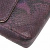 Mini sac ceinture CHANEL lezard violet