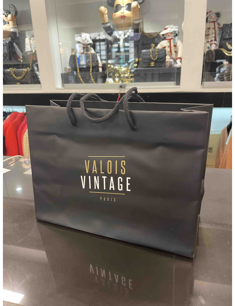 Jupe T 40 CHANEL soie dentelle noire