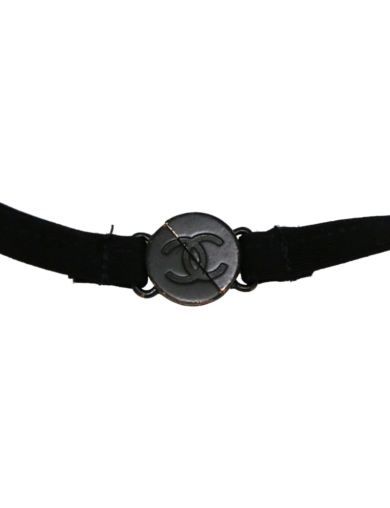 Chanel black swimsuit size 42FR