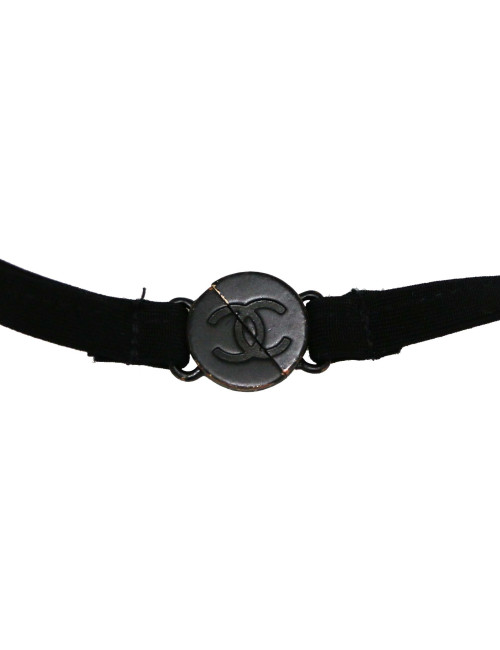 Chanel black swimsuit size 42FR