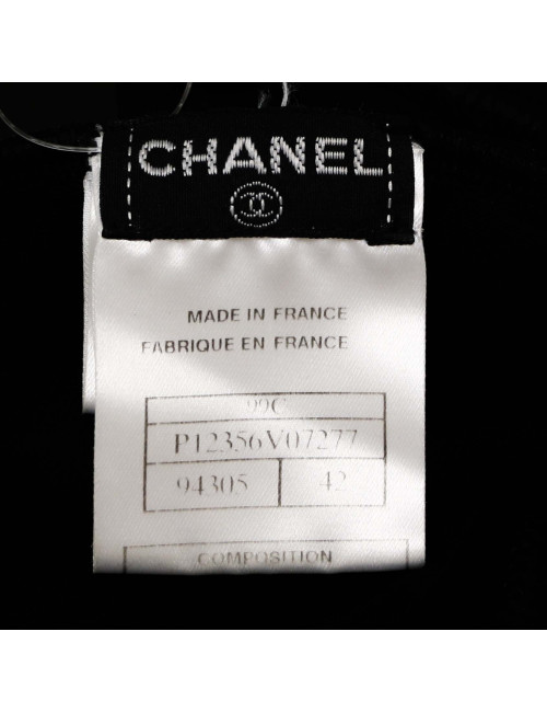Chanel black swimsuit size 42FR