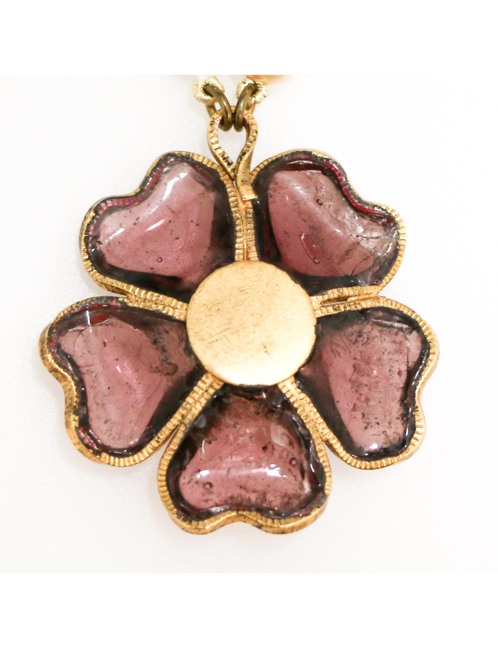 Collier perles MARGUERITE DE VALOIS fleurette