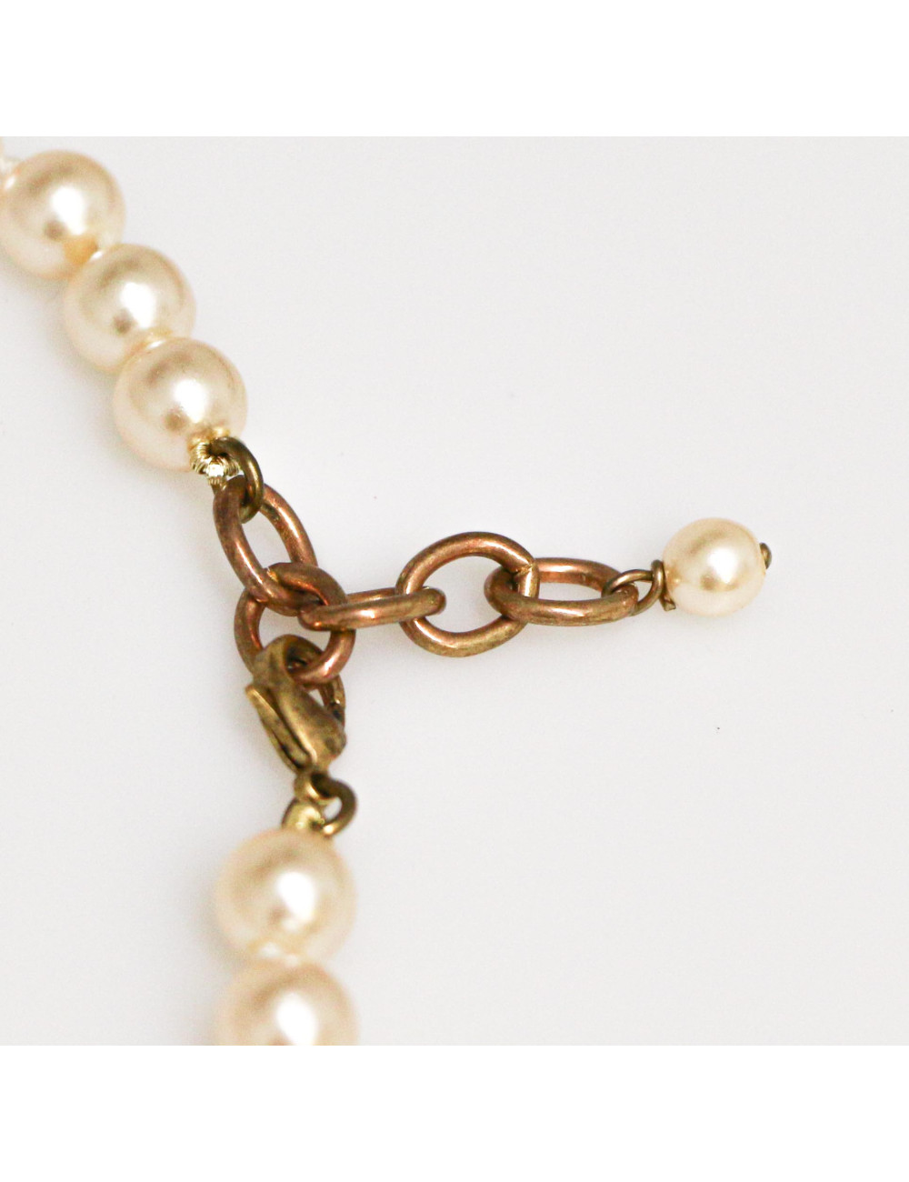 Collier perles MARGUERITE DE VALOIS fleurette