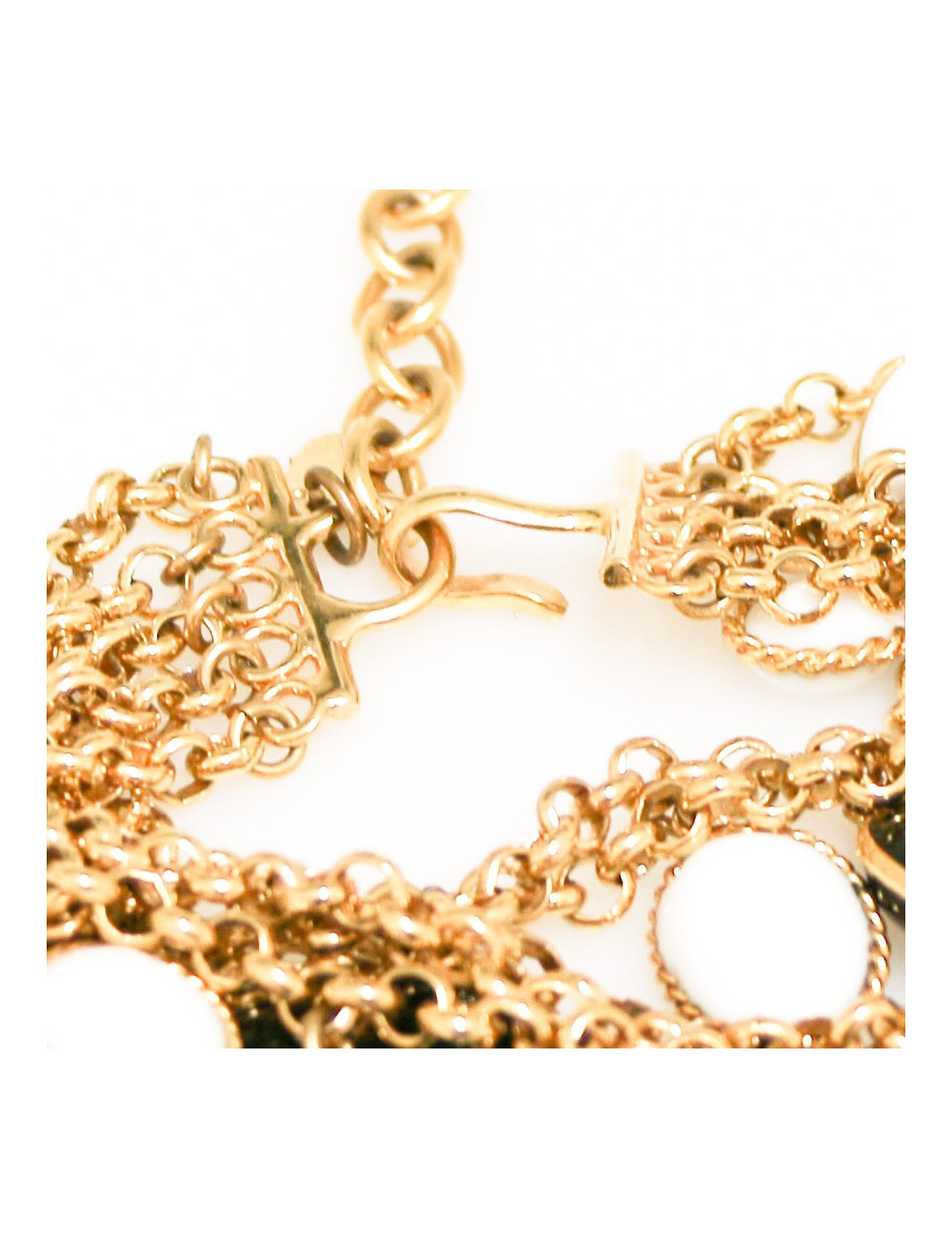 MARGUERITE DE VALOIS Waterfalls molten glass bracelet