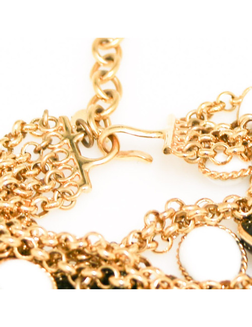 MARGUERITE DE VALOIS Waterfalls molten glass bracelet