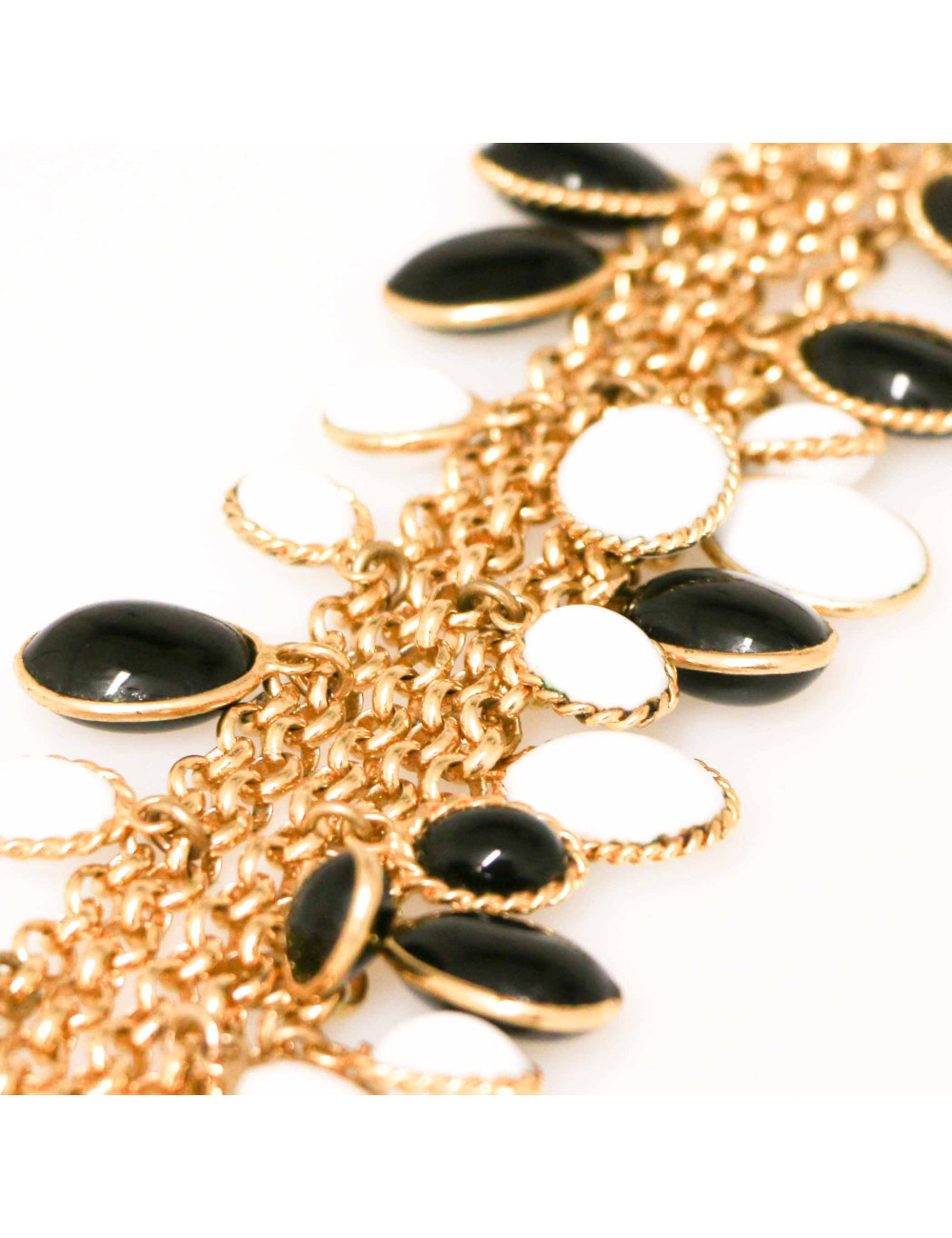 MARGUERITE DE VALOIS Waterfalls molten glass bracelet