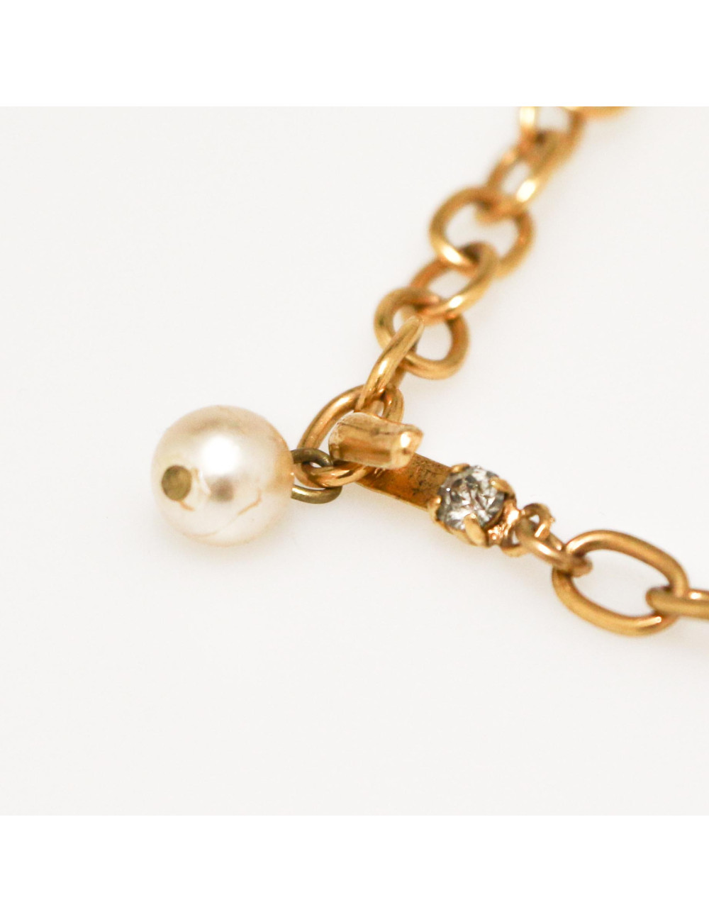 Collier fleurettes MARGUERITE DE VALOIS rose