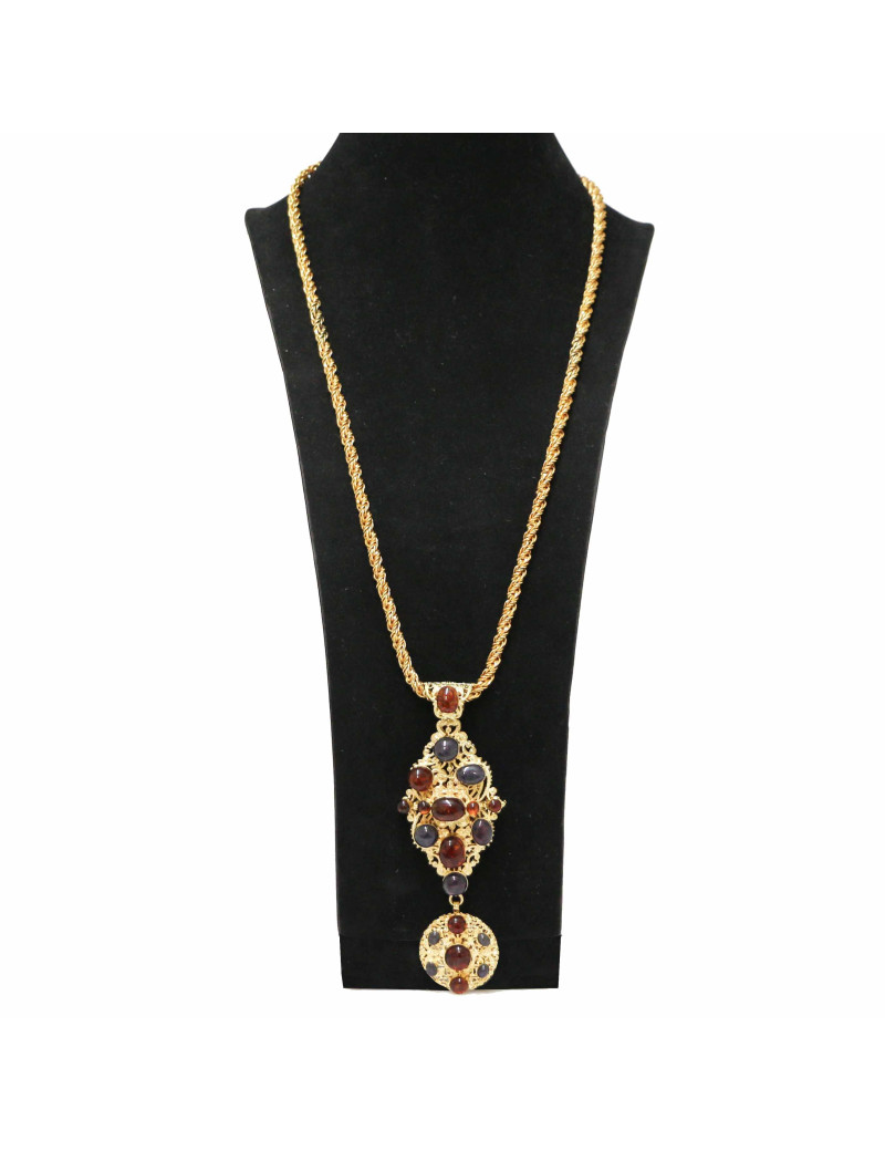 Sautoir pendentif MARGUERITE DE VALOIS