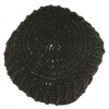 Béret CHANEL crochet noir