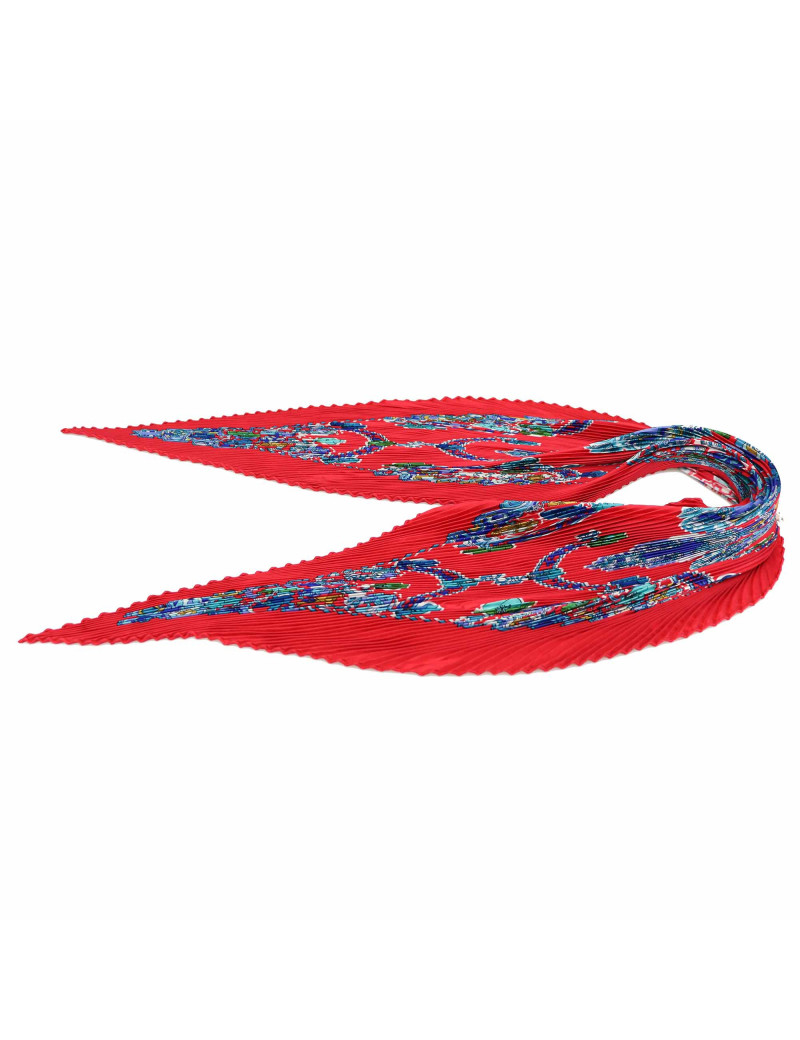 Foulard plissé HERMES